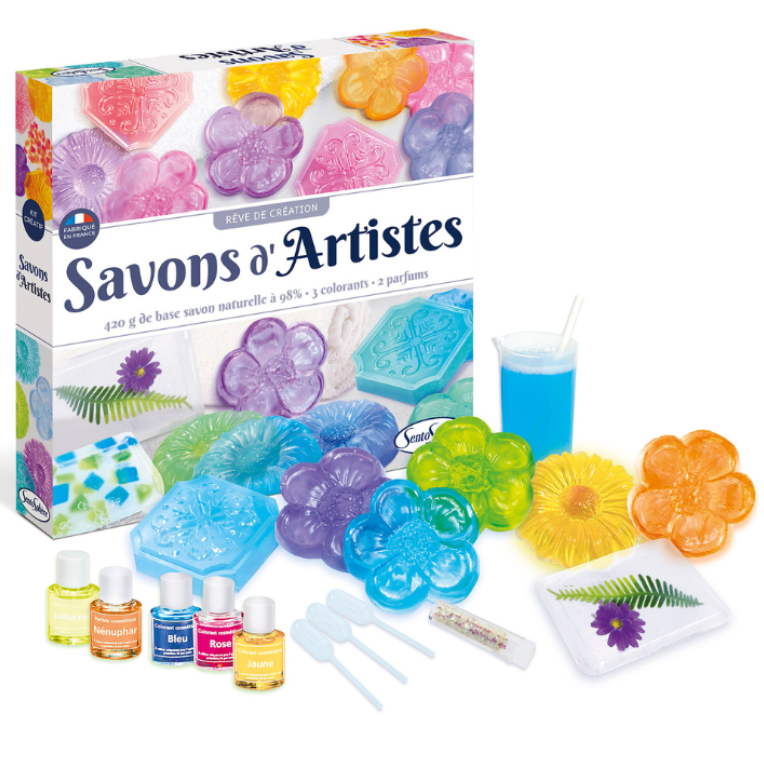 Crea tus jabones artísticos