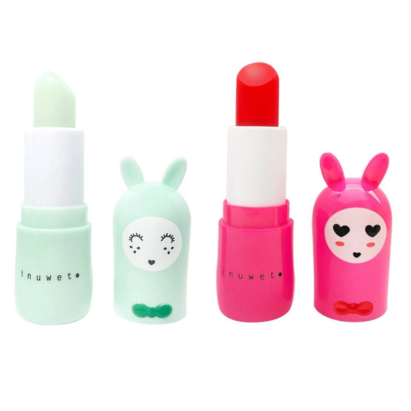 Set 2 Bálsamos Labiales Veganos Bunny INUWET · Duo Love - La Chata Merengüela