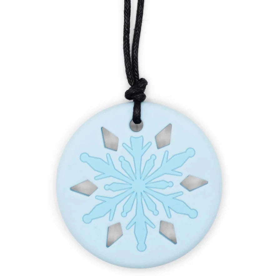Colgante mordedor de silicona · snowflake
