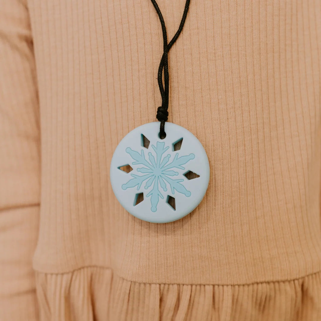 Colgante mordedor de silicona · snowflake
