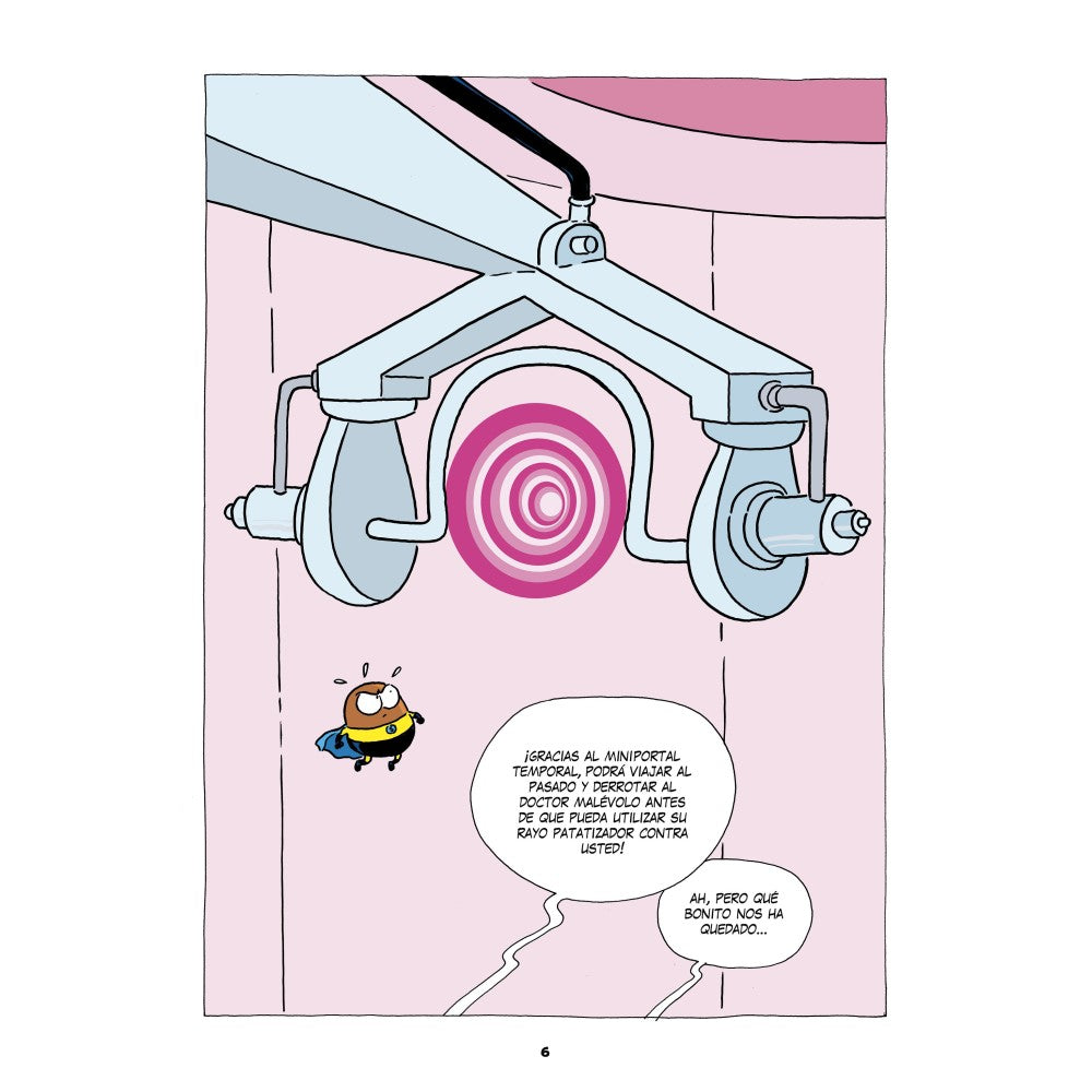 Superpatata 3 · mini portal temporal