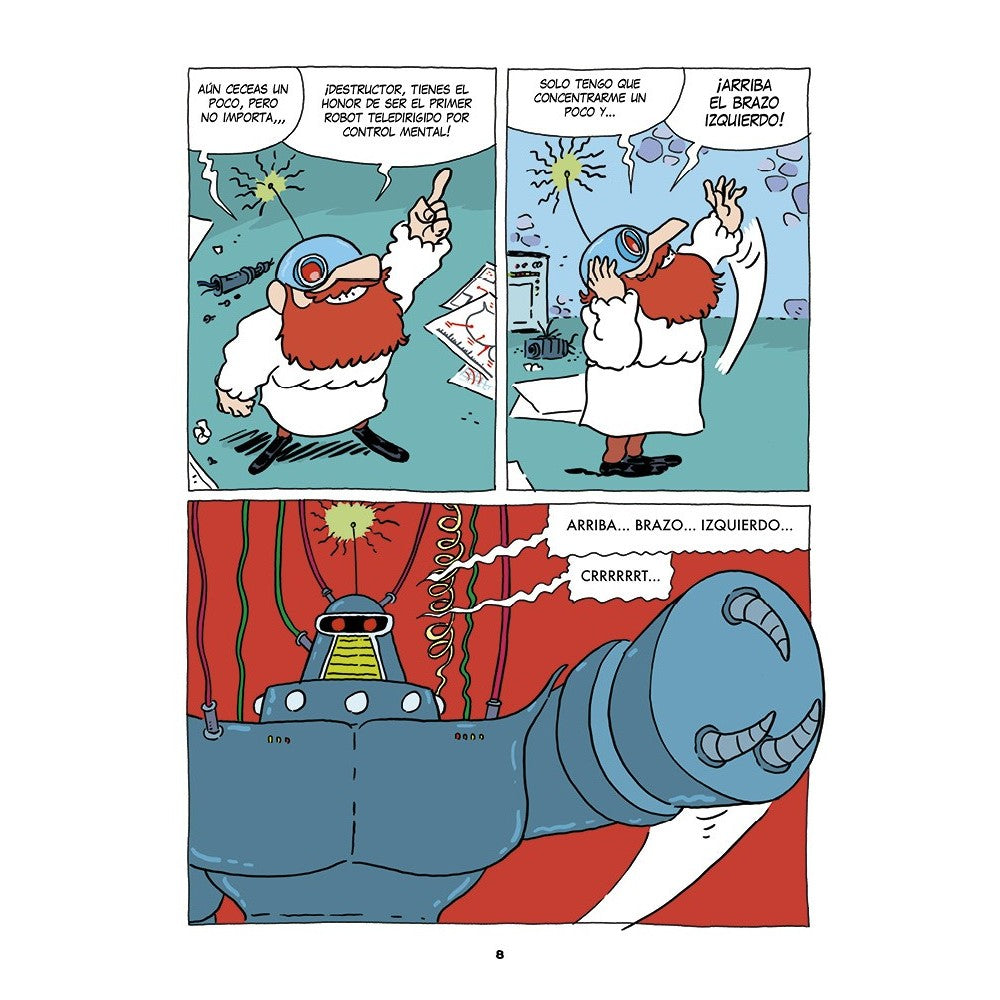 Superpatata 5 · los robots del profesor tornillo