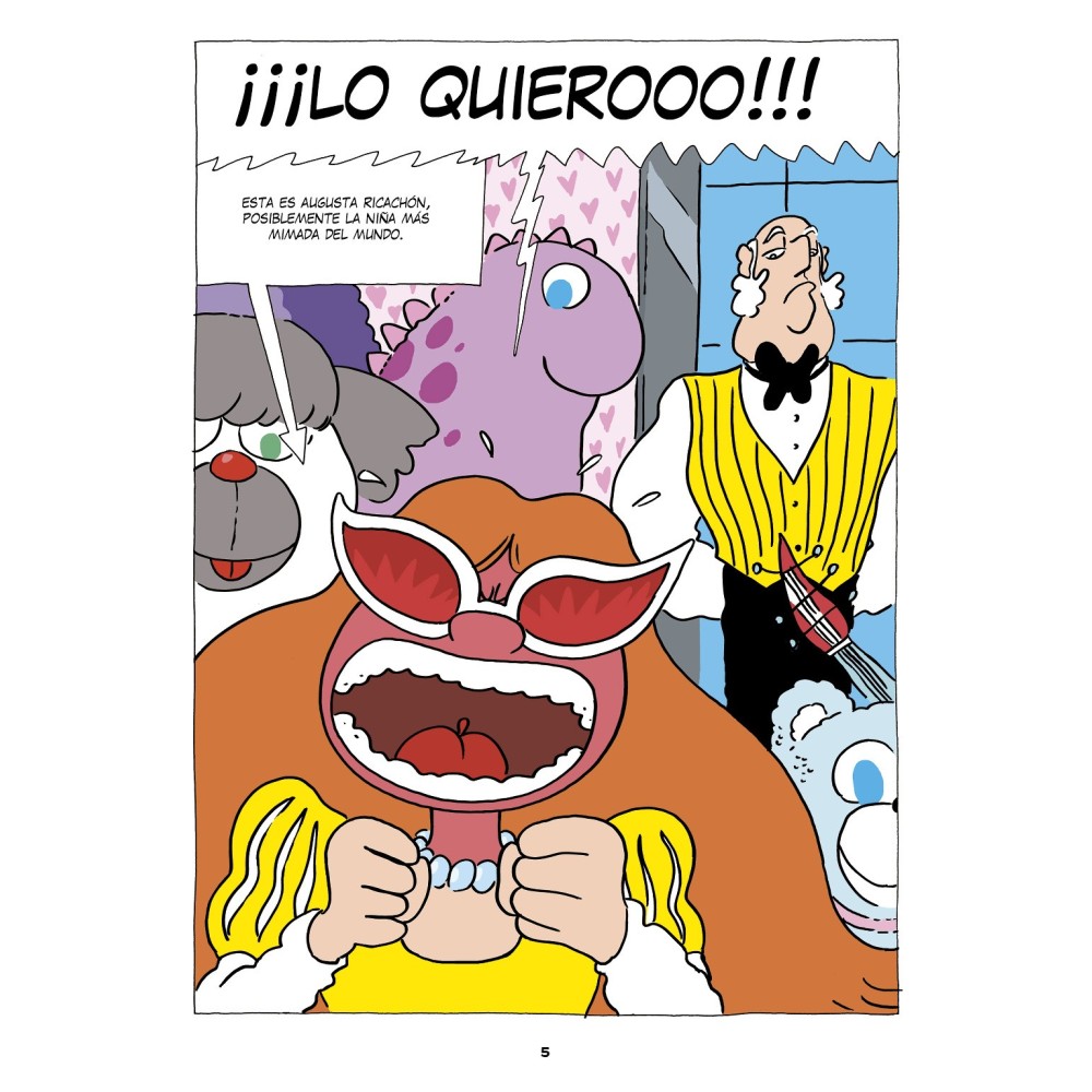 Superpatata 9 · los peligrosos caprichos de Augusta Ricachón ¡parte 2!