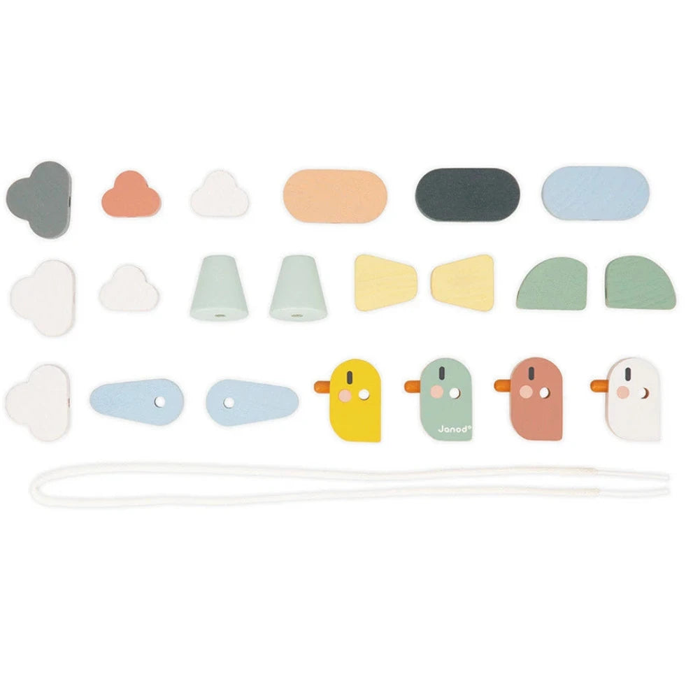 Cuentas para enhebrar de pájaros