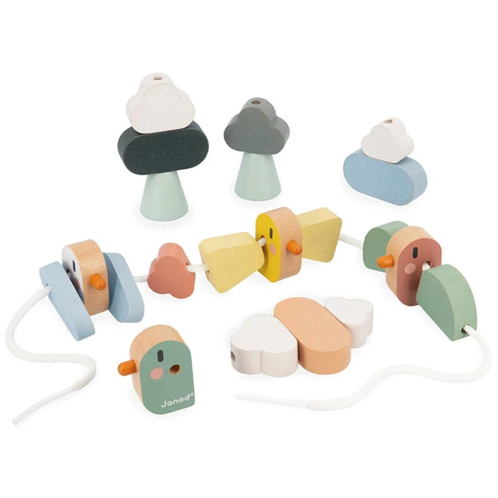 Cuentas para enhebrar de pájaros