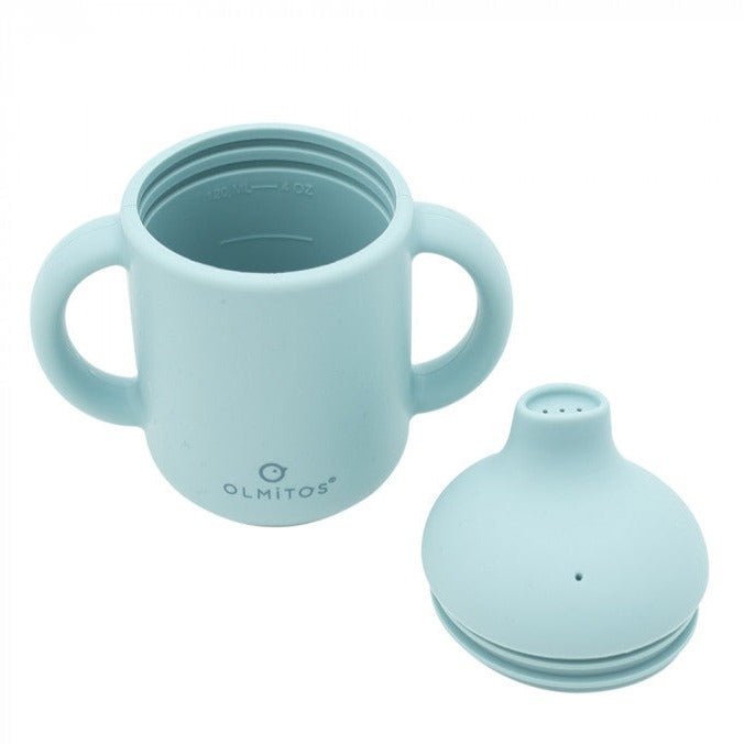 Vajilla 7 piezas Silicona Olmitos · Azul - La Chata Merengüela