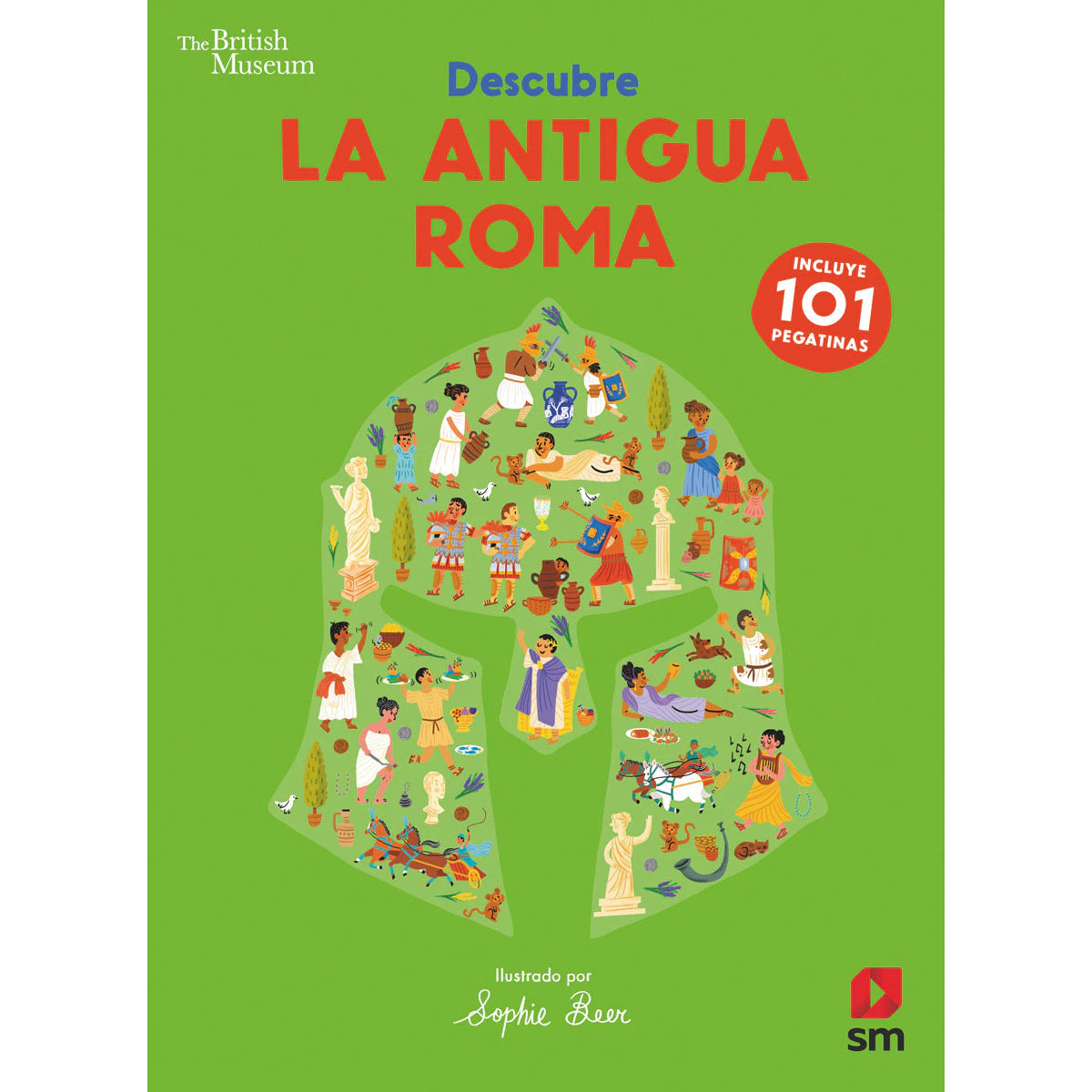 Descubre la antigua Roma ¡con pegatinas!