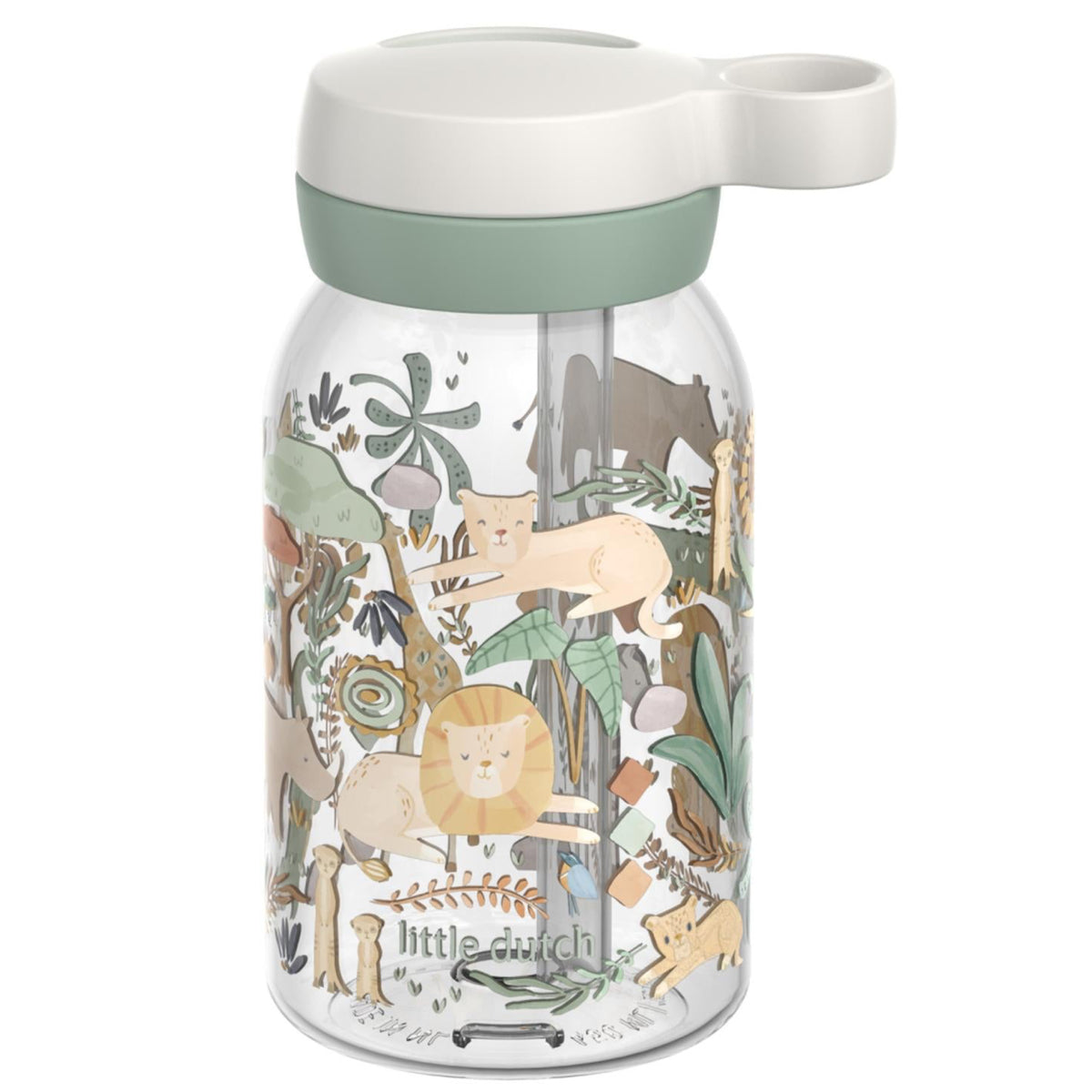 Botella pajita CAMPUS 450ml. · safari friends
