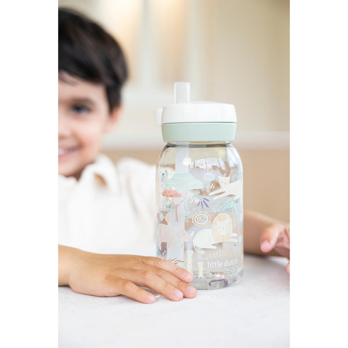 Botella pajita CAMPUS 450ml. · safari friends