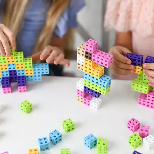 Construcciones MELI cube pastel · 50 piezas