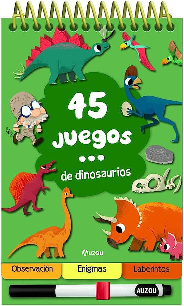 45 juegos ¡de dinosaurios! - La Chata Merengüela