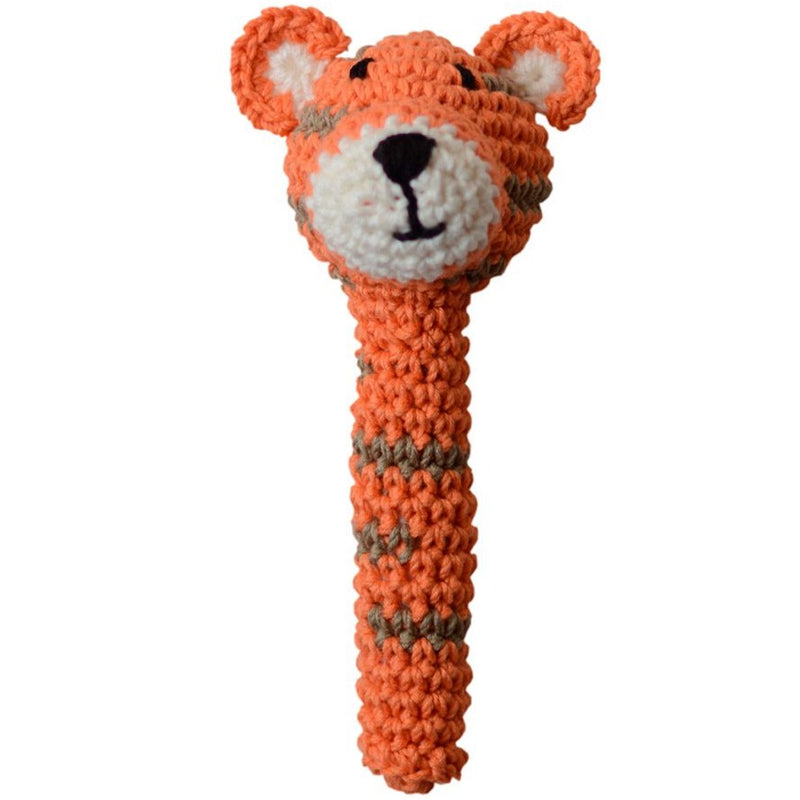 Sonajero de Crochet · Tigre