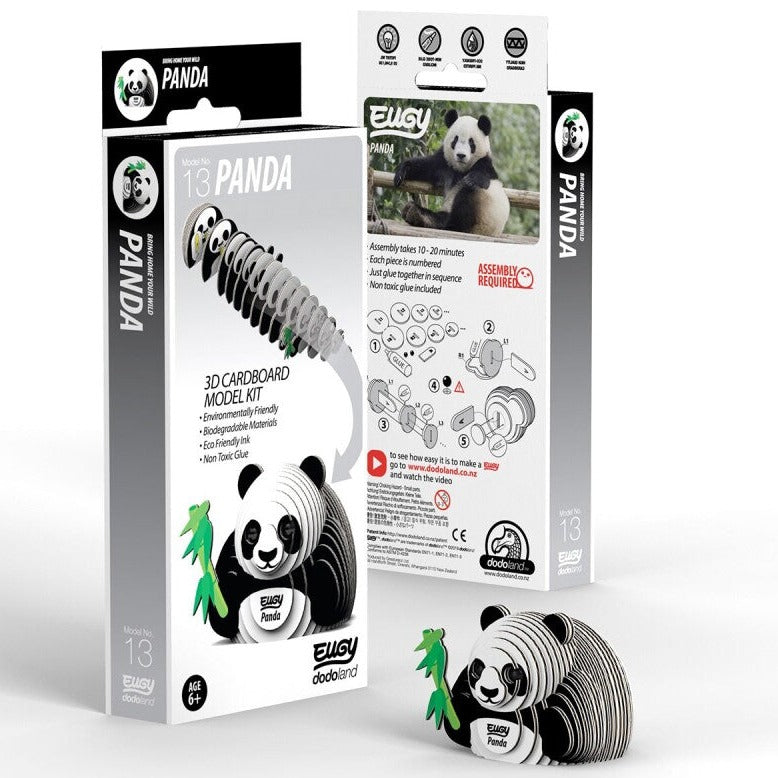 Kit MiniPuzzle 3D DodoLand · Panda