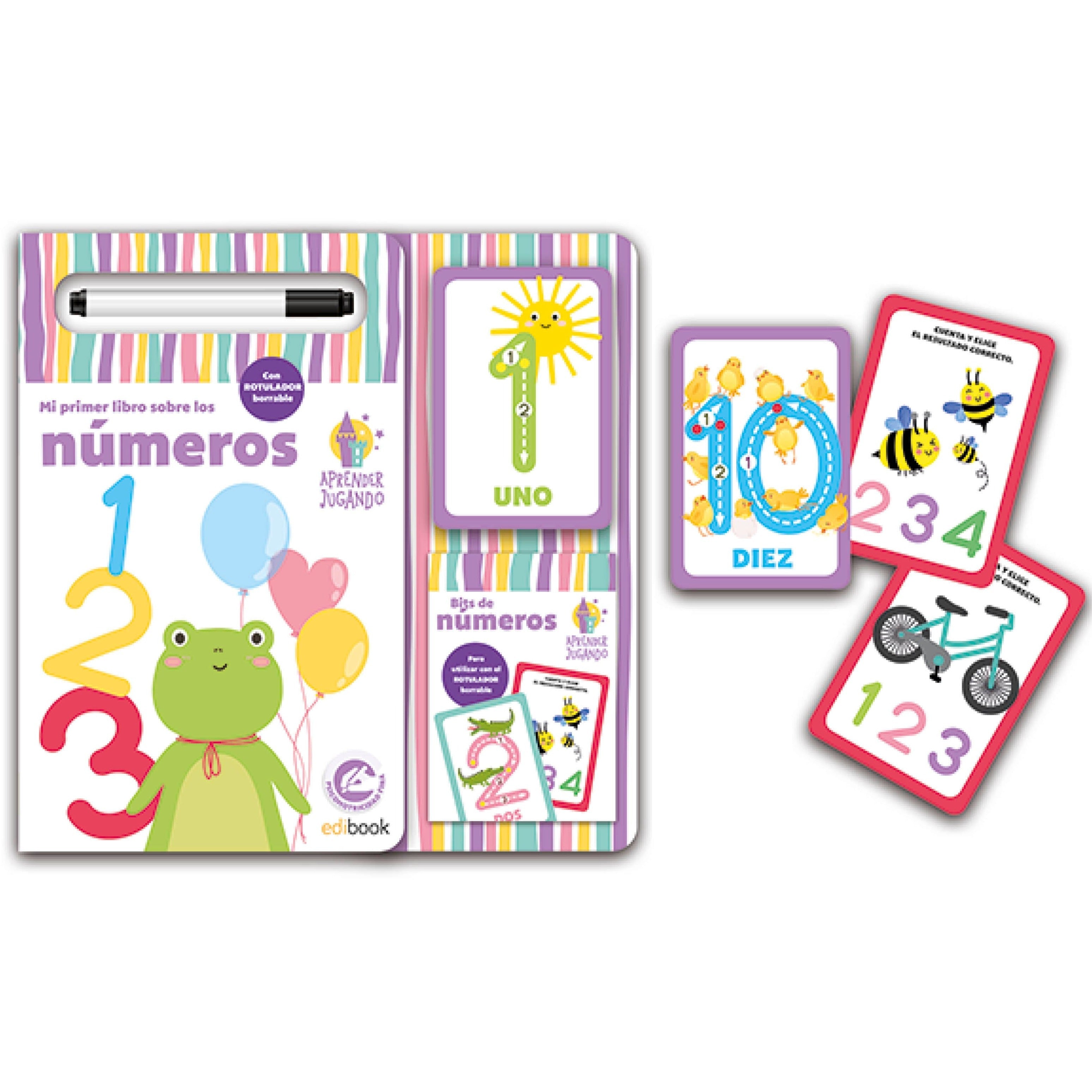 Aprender Jugando Libro Cartón + Bits · Números - La Chata Merengüela