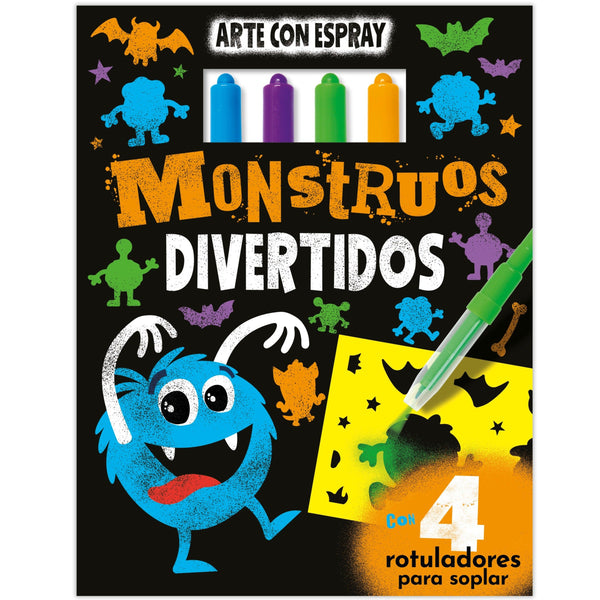 Arte con espray · Monstruos divertidos - La Chata Merengüela