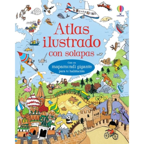 Atlas ilustrado con solapas - La Chata Merengüela