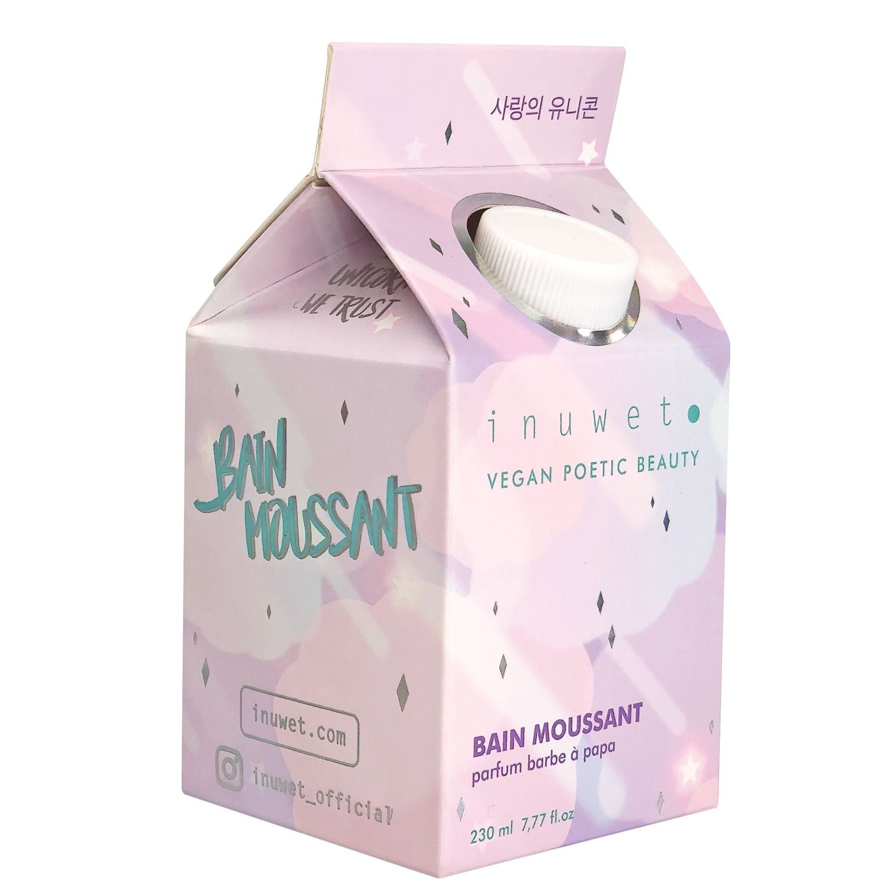 Baño de Espuma INUWET · Algodón de azúcar - La Chata Merengüela