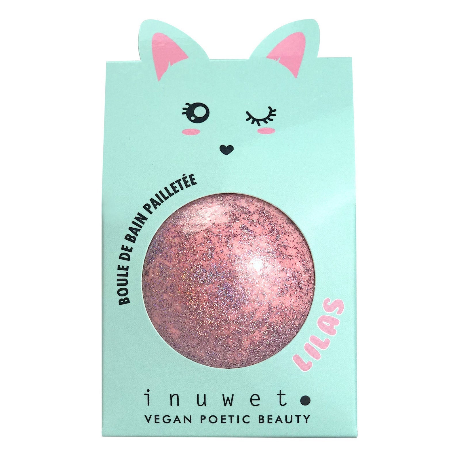 Bomba de baño purpurina · Flor de Lila - La Chata Merengüela