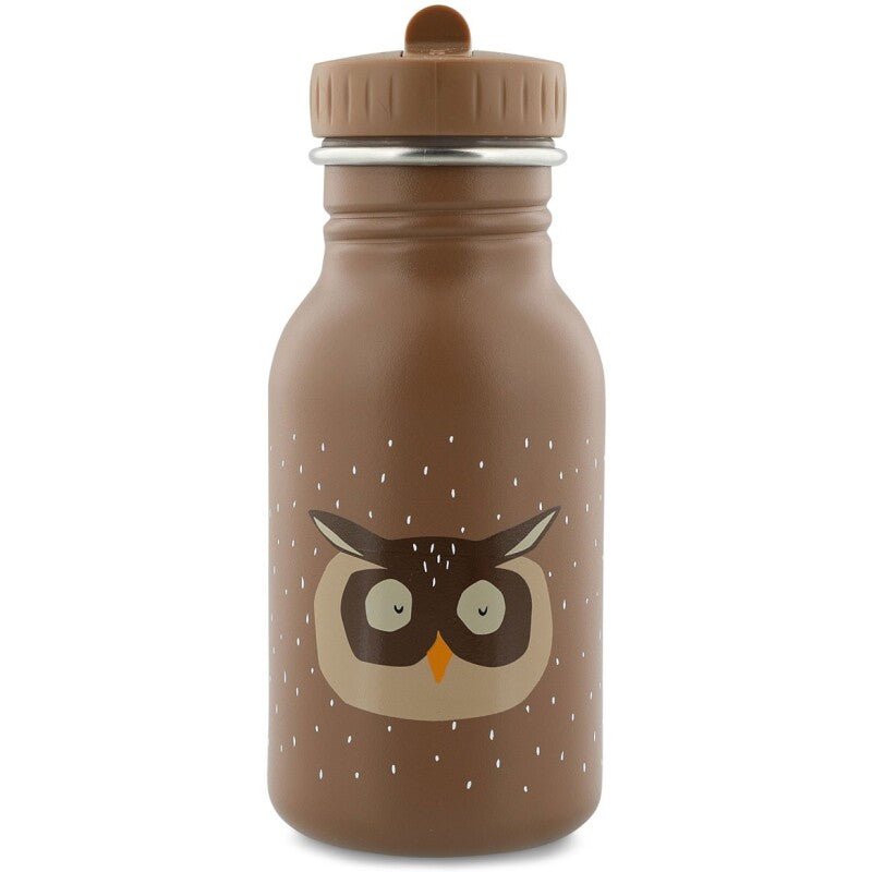 Botella de acero Trixie 350ml. Búho - La Chata Merengüela