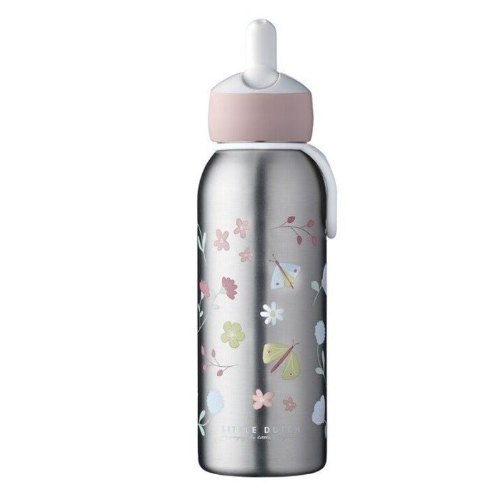 Botella isotérmica flip-up 350ml. · Mariposas - La Chata Merengüela