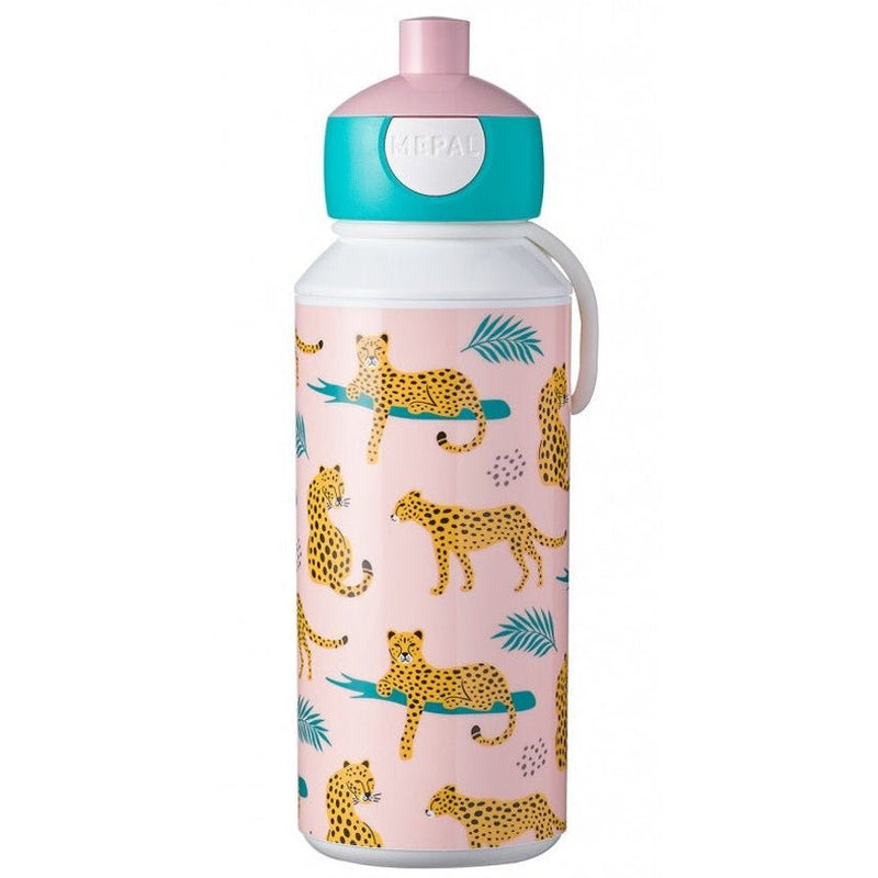 Botella Mepal Pop-up 400ml. Leopardo - La Chata Merengüela