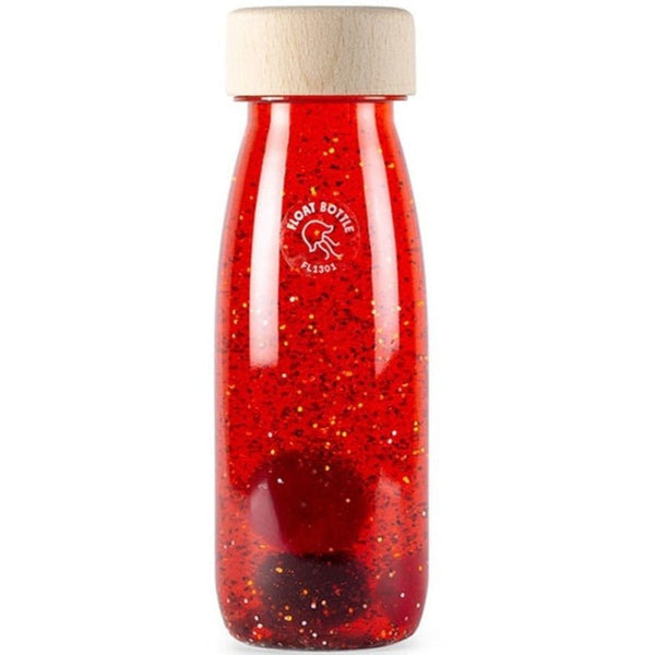 Botella Sensorial Flotante · Roja - La Chata Merengüela