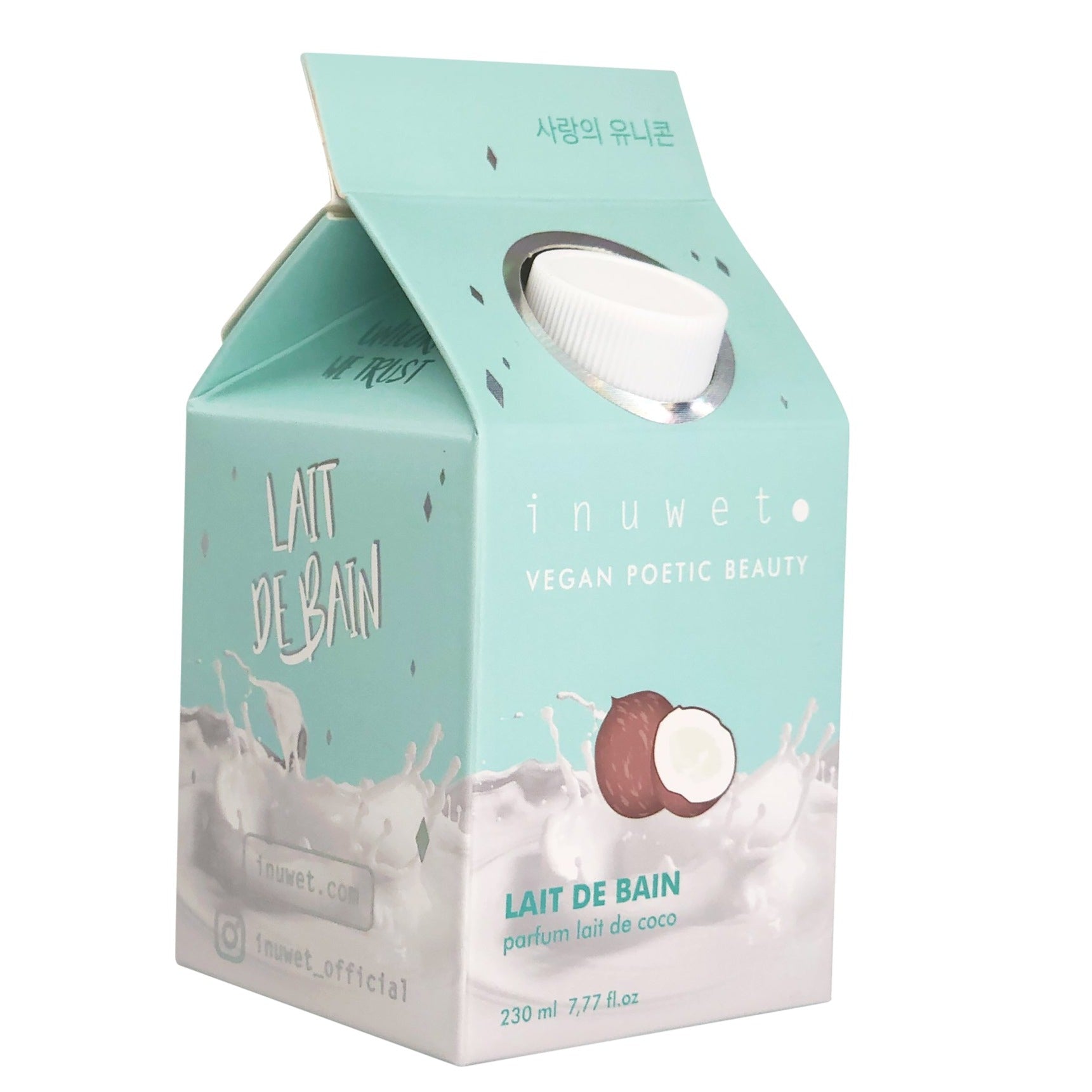 Bric Leche de baño INUWET · Coco - La Chata Merengüela