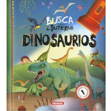 Busca con la linterna dinosaurios - La Chata Merengüela