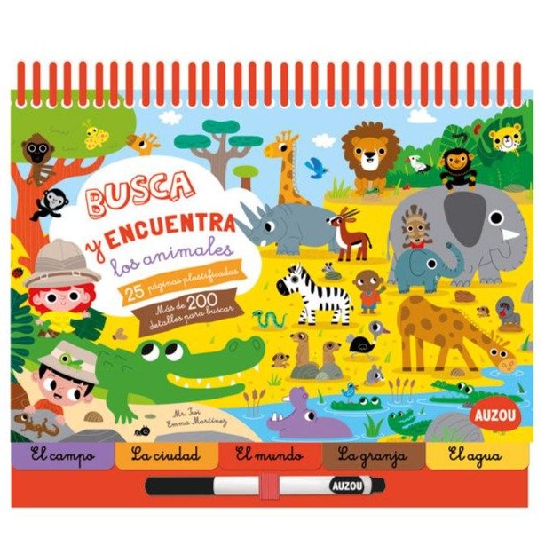 Busca y encuentra los animales - La Chata Merengüela