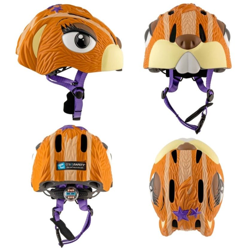 Casco Infantil Crazy Safety · Ardilla - La Chata Merengüela