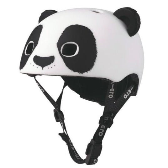 Casco Infantil Micro Talla S · Panda 3D - La Chata Merengüela
