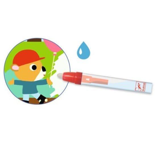 Colorea con agua en el parque - La Chata Merengüela