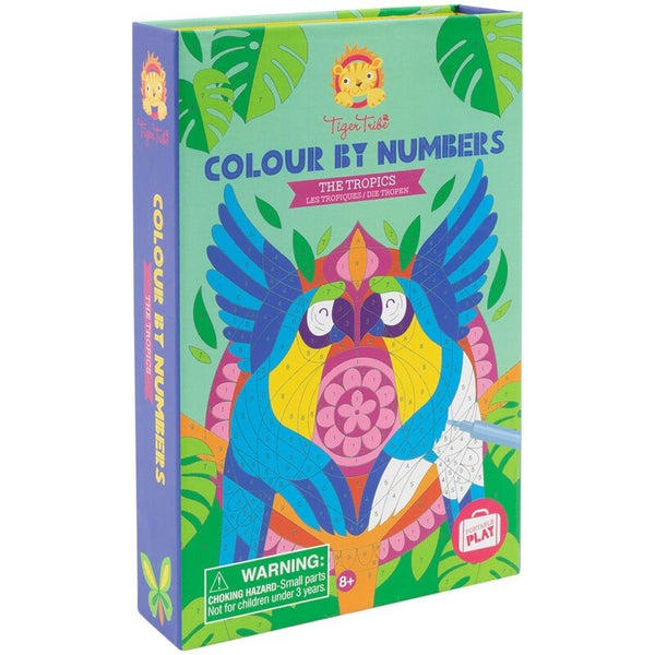 Colorea los Números · The Tropics - La Chata Merengüela