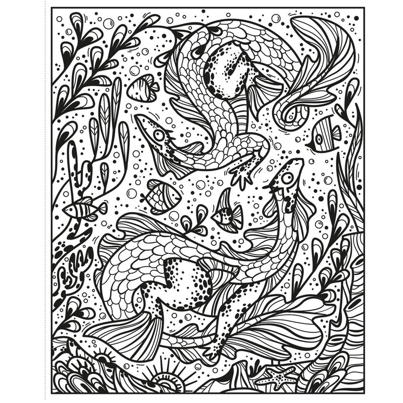 Colorea por arte de magia · dragones - La Chata Merengüela