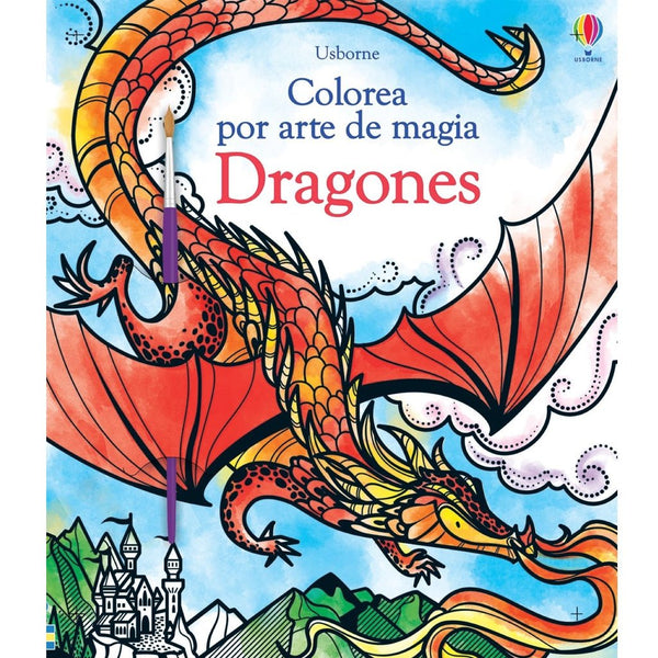 Colorea por arte de magia · dragones - La Chata Merengüela