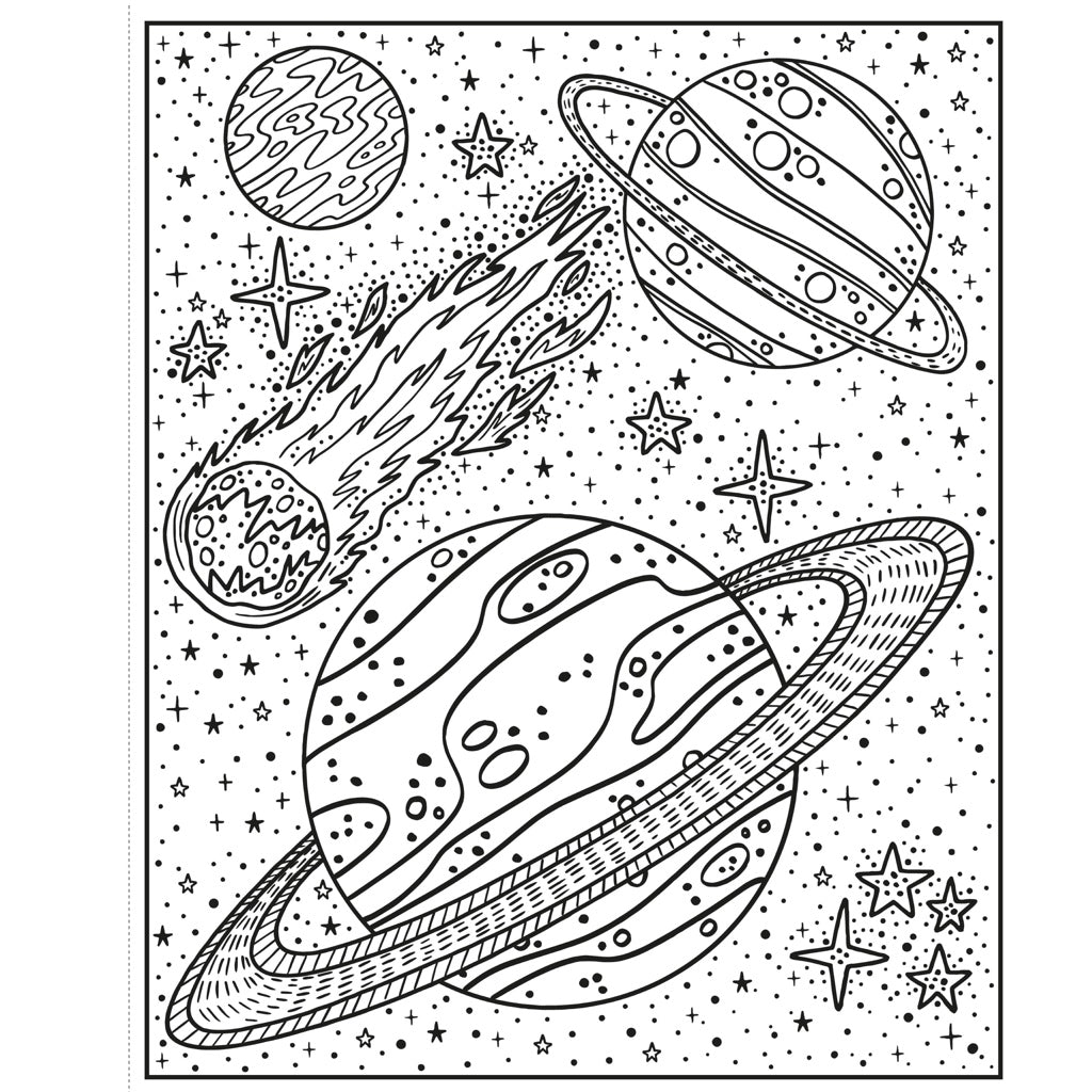 Colorea por arte de magia · El espacio - La Chata Merengüela