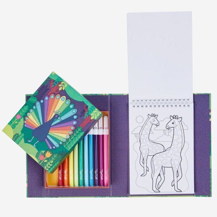 Colouring Set · Patrones Ocultos en Animales - La Chata Merengüela