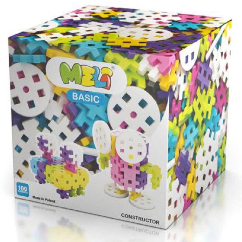 Construcciones Meli · Basic constructor pastel 100 piezas - La Chata Merengüela