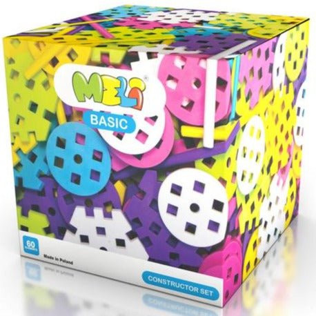 Construcciones Meli · Basic constructor SET pastel 60 piezas - La Chata Merengüela