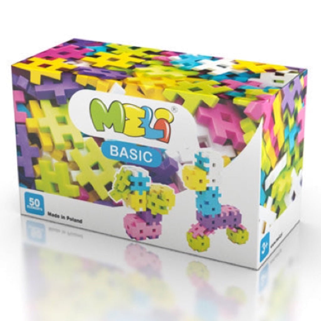 Construcciones Meli · Basic pastel 50 piezas - La Chata Merengüela