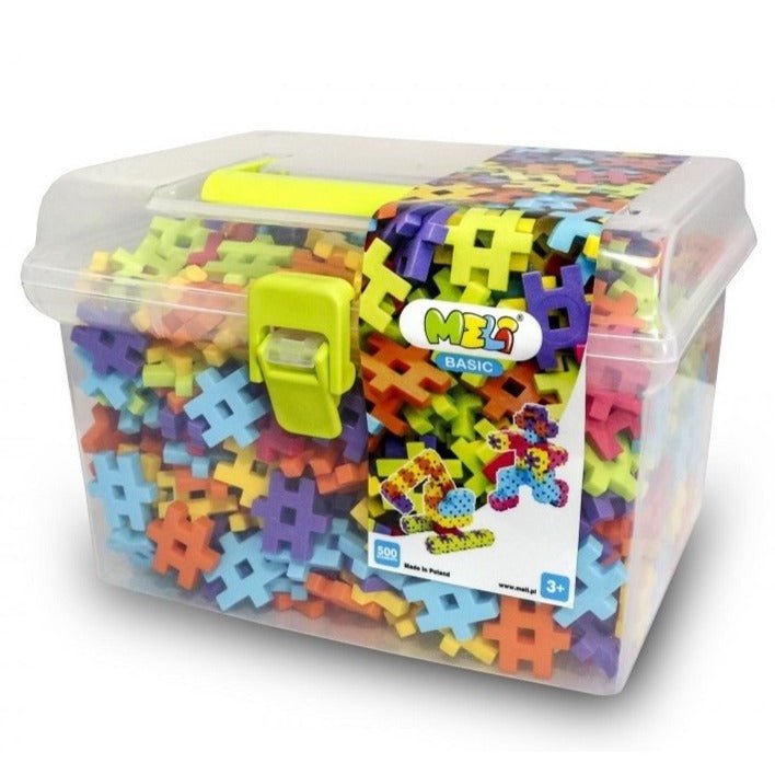 Construcciones Meli · Basic travel Box 500 piezas - La Chata Merengüela
