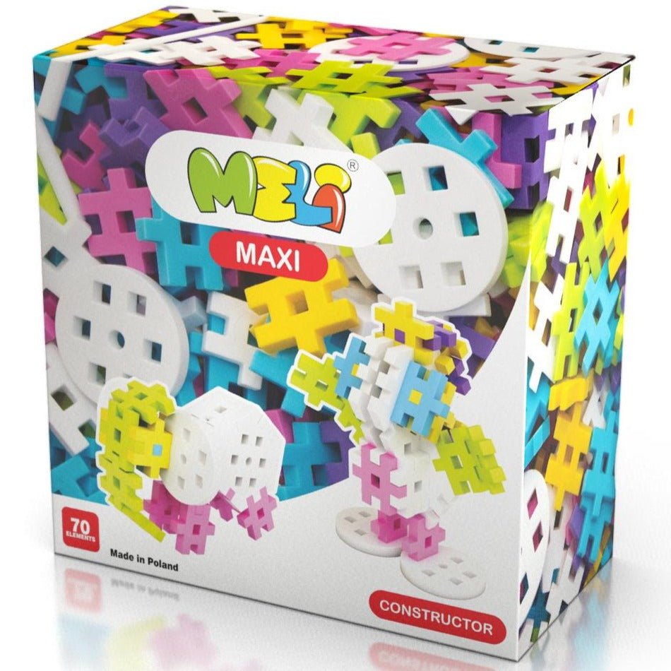 Construcciones Meli · Maxi constructor pastel 70 piezas - La Chata Merengüela