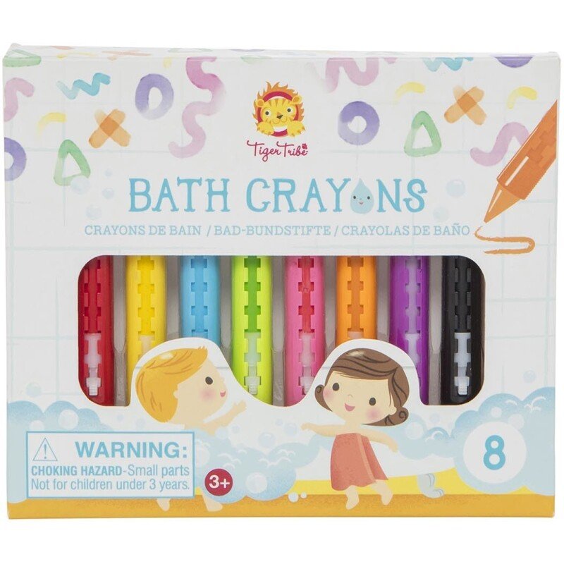 Crayons de Baño: 8 colores - La Chata Merengüela