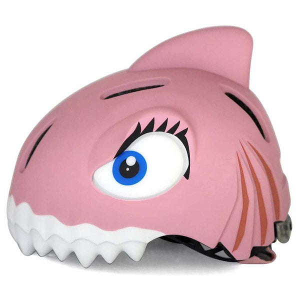 Casco Infantil Crazy Safety · Tiburón Rosa
