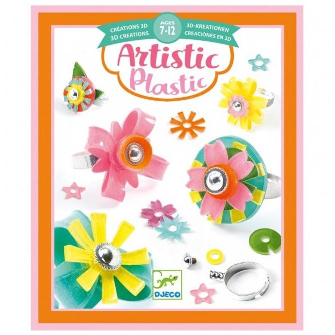 Crea tus accesorios anillos con artistic plastic - La Chata Merengüela