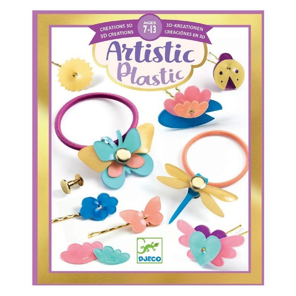 Crea tus accesorios para el pelo con artistic plastic - La Chata Merengüela
