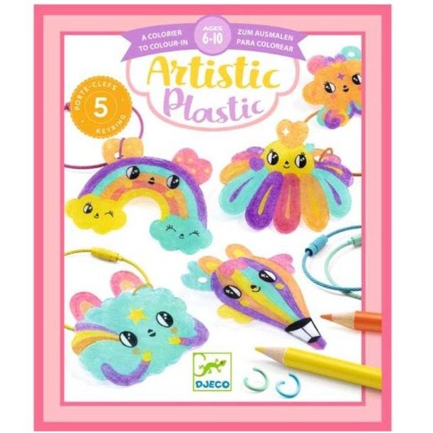 Crea tus llaveros KAWAII con artistic plastic - La Chata Merengüela