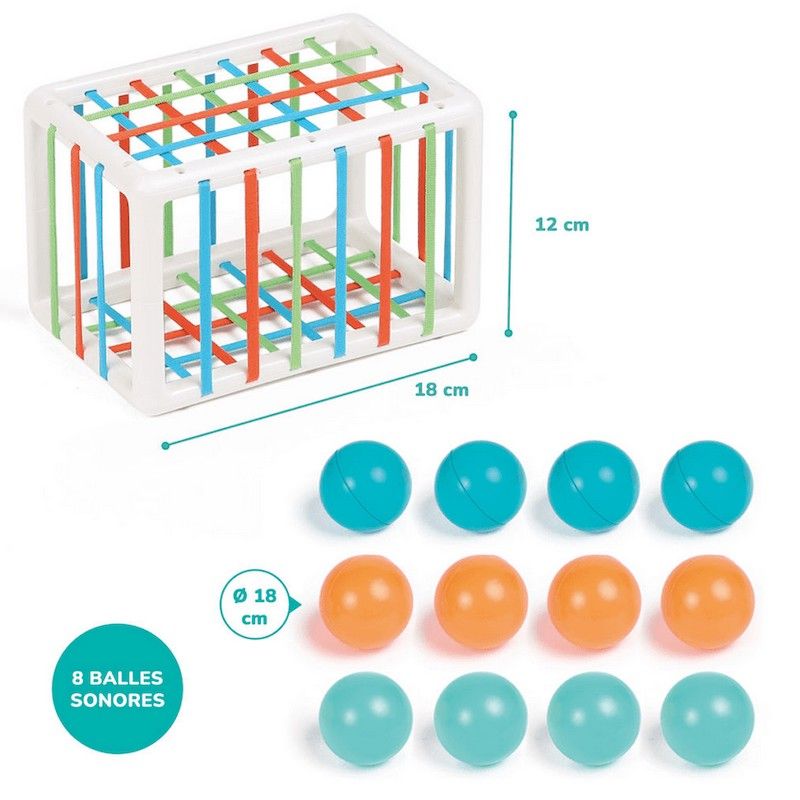 Cubo de manipulación LUDI - La Chata Merengüela