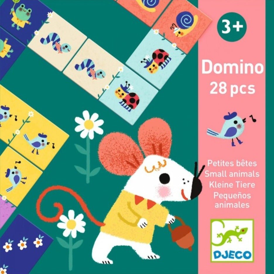Dominó de cartón · Pequeños Animales - La Chata Merengüela