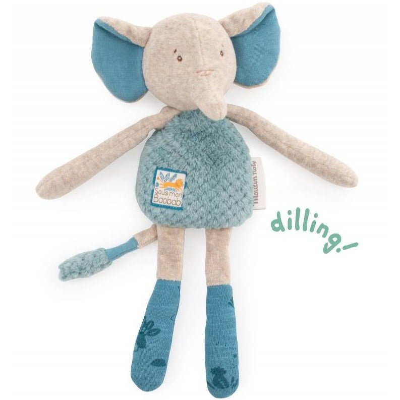 Doudou sonajero Moulin Roty · Elefante - La Chata Merengüela